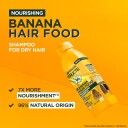 Garnier Fructis Banana Sjampo 350ml - Fuktighetsgivende og Vegansk