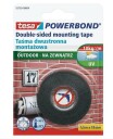 Tesa Powerbond Montasjetape Utendørs 1,5m x 19mm