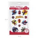 Spiselige Cupcakesdekorasjoner Wafer Spiderman Pk/12 