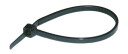 Buntebånd / Strips 203x4,6mm Sort 100 stk