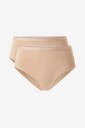 Ellos Collection Dametruser Kyra Brazilian 2 pakning Natur