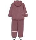 CeLaVi Rainwear Set   Aop W. Fleece   Pink   100