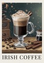 Cozy Irish Coffee Plakat / 70x100