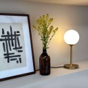 Sia Bordlampe Opal/Brass - DybergLarsen