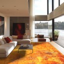 Wilton teppe   Cesano oransje Størrelse: 160 x 230 cm