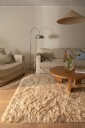 Decotique Shaggy Teppe Mørk Beige 180x270 cm