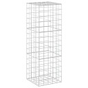 vidaXL Gabion med 5 mm tråd og 10x10 cm mesh 50x50x150 cm