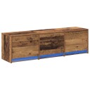  TV skap 140 x 34 x 40 cm Gammelt tre Konstruert tre