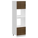  Ovnskap 2 stk Lucca brun eik konstruert tre 8721158506467