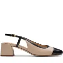 Clarks Dame Sko Beige 39 1/2 EU,