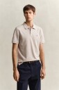 GANT Reg Shield Ss Pique Polo   Beige   M