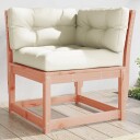  Hagesofa for hjørne med pute 73x73x78 cm heltre douglasgran 844687