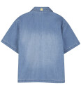 Billieblush Skjorte Denim Double Stone 4 år 104 Skjorte K/E Blå
