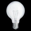 Unison Dekorativ Glødepære E27 Klar 60W Ø80mm