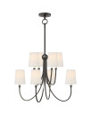 Reed Chandelier Bronze L