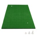 Golftreffmatte Standard golftreningsmatte med ekte følelse 1,5 x 1m Grønn