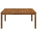 vidaXL Kaffebord Naturlig 100 x 100,5 x 45 cm Solid akasietre