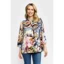 2 Biz Dame Bluser & Skjorter Flerfarget M,