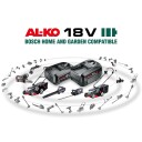AL KO B50 Batteri Li ion 2,5 Ah/18 V max Maskintilbehør & forbruk