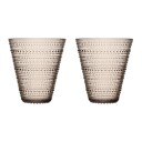 iittala Kastehelmi glass 30 cl 2-stk Lin