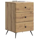  Nattbordskap Artisan eik 43 x 41 x 66,5 cm Konstruert tre