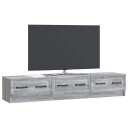  TV skap med skuff Grå sonoma 147 x 34,5 x 27 cm Konstruert tre