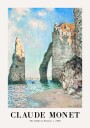 The Cliffs at Étretat Claude Monet Plakat Plakat / 50x70cm