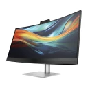 HP 740pm 39,7" 5K2K PC-skjerm med buet design og innebygd mikrofon