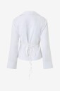 Gina Tricot   Linskjorte Linen Shirt   Hvit
