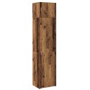  Oppbevaringsskap Gammelt tre 50 x 41 x 225 cm Konstruert tre