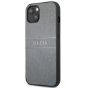 Guess Guhcp13spsasbgr Iphone 13 Mini 5,4" Pilka/Pilka Saffiano Dirželis
