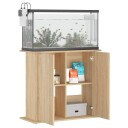 Akvariumstativ Sonoma Eik 81X36X73 cm Konstruert Tre