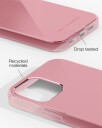 iDeal of Sweden Clear Case Iphone 12/12p Mirror Rose Pink