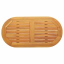  Bordplate Olje naturlig 90 x 45 x 2 cm Solid akasietre