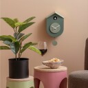 KARLSSON Wall Clock Grato Cuckoo Jungle Green W. Grayed Jade   Green   H 33.2CM