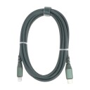 DACOTA PLATINUM KABEL USB-C - LIGHTNING 2M, GRØNN