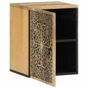  Veggskap for baderom 38x33x48 cm heltre mango