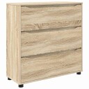  Oppbevaringsskap Sonoma eik 80 x 31 x 81 cm Konstruert tre