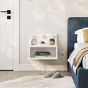 Sumira Nattbord 40 cm - Hvit