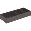Geberit Variform skuffeinnsats 37,3x18 cm antrasitt