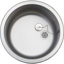 Juvel Intra bmkc380 stainless steel kitchen sink inset with BMKC380-R01