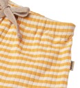Wheat Shorts   Vic   Yellow Rib Stripe   Wheat   1 år 80   Shorts Gul Hvit