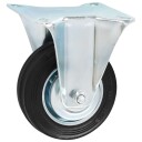  Faste hjul 4 stk 100 mm