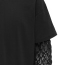 Kids Only Genser - KogLia - Black/Black Lace Skjørt - Kids Only - 7-8 år (122-128) - Genser - Svart