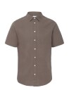 Casual Friday Cfhanes Ss Linen Mix Shirt   Brown   M