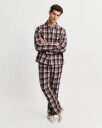 Gant Pyjamas Flannel Check Pajama Set Gift Box Rød