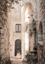 Rustic Street in Èze Plakat Plakat / 30x40cm