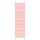  plisségardin Rosa 65x200 cm Stoff Bredde 64,4 Polyester