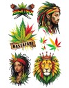 Jamaica 8 Midlertidige Tatoveringer Midlertidige Tatoveringer 15964
