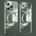 iPhone 14 Pro Magnetic Hybrid-deksel Grønn